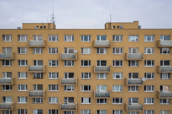 Traditional Residential Building Ostrava City Czech Republic — Foto Stock