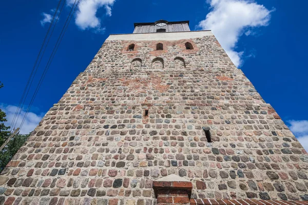 Tower Holy Spirit Church Moryn Town West Pomerania Region Poland — Stockfoto