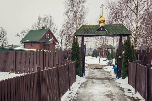 Entry Skete Anthony Theodosius Kiev Monastic Community Odrynki Village Podlasie — стокове фото