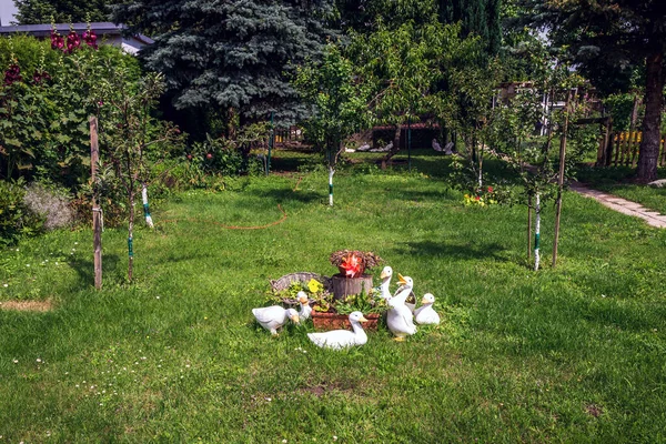 Gartz Juli 2017 Figuren Garten Gartz Brandenburg — Stockfoto