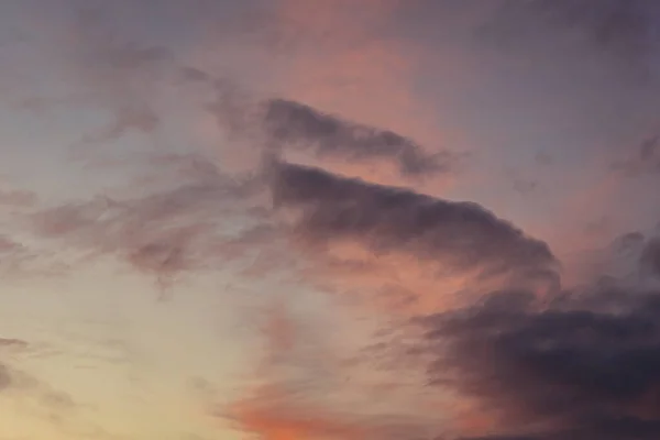 Sky Clouds Sunset Warsaw Poland — Stock Photo, Image