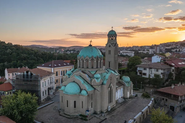 Bulgaristan Veliko Tarnovo Kentindeki Nın Doğumu Katedrali — Stok fotoğraf