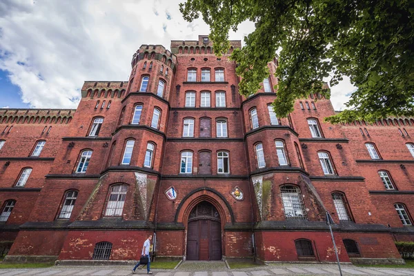 Morzyczyn Poland July 2017 Red Barracks Building Military Garrison Stargard — Fotografia de Stock