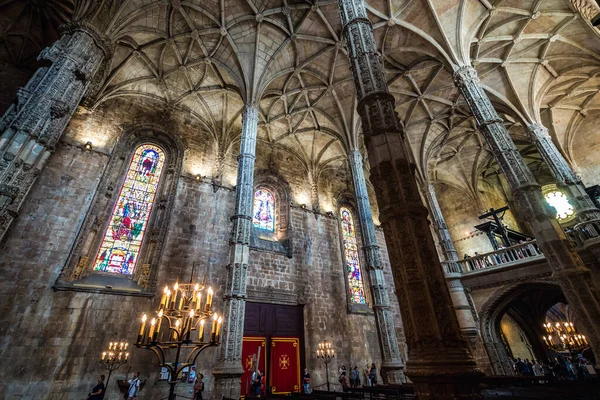 Lisbon Portugal October 2018 Church Jeronimos Monastery Lisbon — Stockfoto