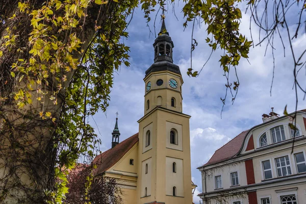 All Saints Church Pszczyna City Silesian Voivodeship Poland — Foto Stock