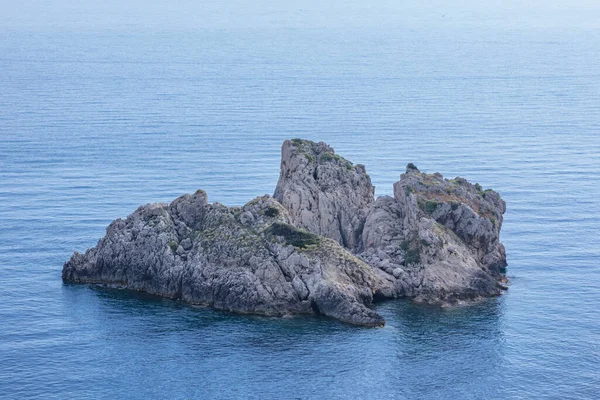 Острів Скелуді Узбережжі Іонічного Моря Селі Палайокастриця Греція — стокове фото