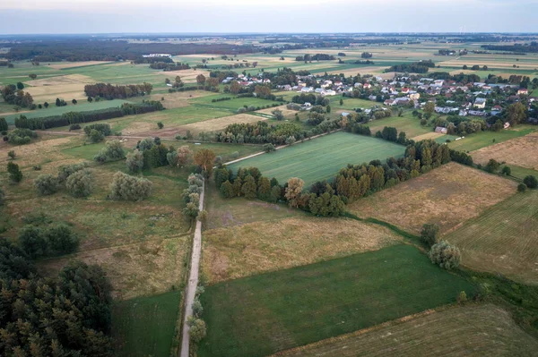 Rural Area Wegrow County Mazowsze Region Poland — Zdjęcie stockowe