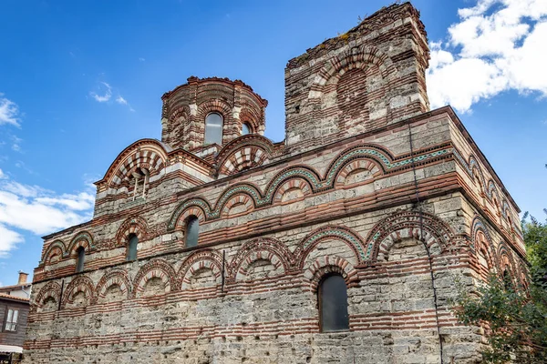 Church Christ Pantocrator Old Town Nesebar Seaside City Black Sea —  Fotos de Stock