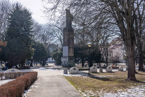 Monument Gratitude Red Army Rzeszow City Subcarpathia Region Poland — Stok fotoğraf