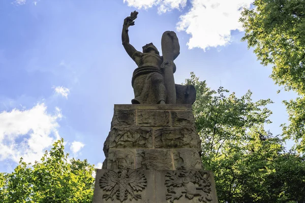 Zwirkowisko Place Tragic Death Polish Pilots Stanislaw Wigura Franciszek Zwirko — Zdjęcie stockowe