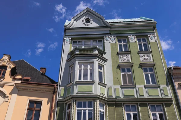 Townhouse Gleboka Street Historic Part Cieszyn City Poland — Stock Photo, Image