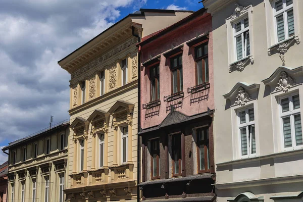 Apartments Historic Part Cieszyn City Poland — Fotografia de Stock