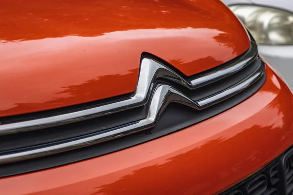 Varsavia Polonia Settembre 2021 Emblema Della Citroen — Foto Stock