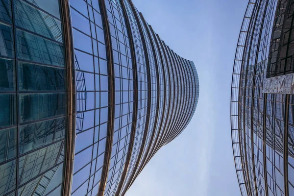 Warsaw Poland November 2021 Main Building Warsaw Spire Complex Warsaw — Stock Photo, Image