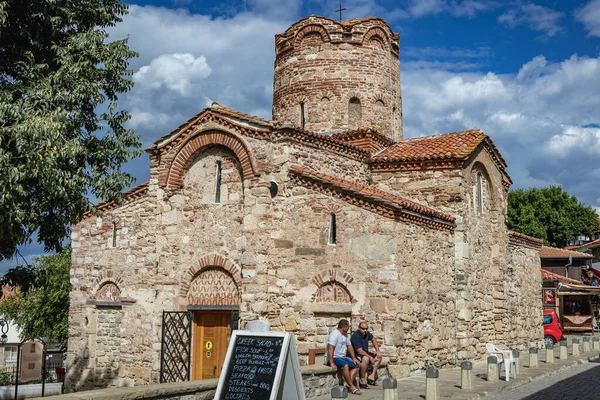 Nesebar Bulgaria Septiembre 2021 Iglesia San Juan Bautista Casco Antiguo —  Fotos de Stock