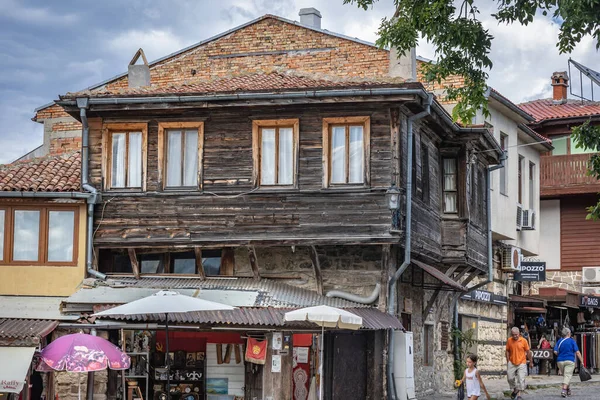 Nesebar Bulharsko Září 2021 Dům Starém Městě Nesebar Historické Město — Stock fotografie