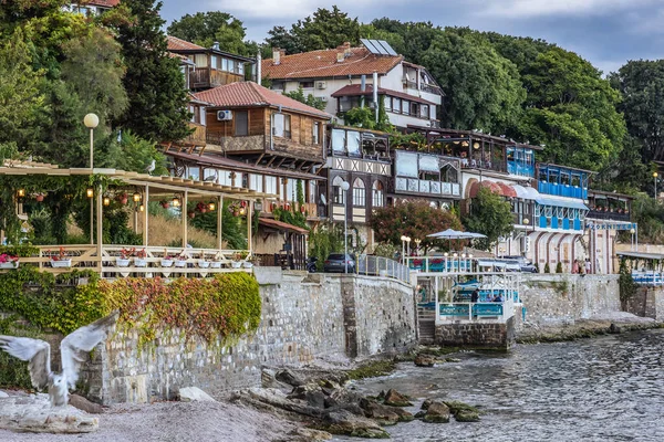 Nesebar Bulgarie Septembre 2021 Côte Mer Noire Dans Partie Historique — Photo