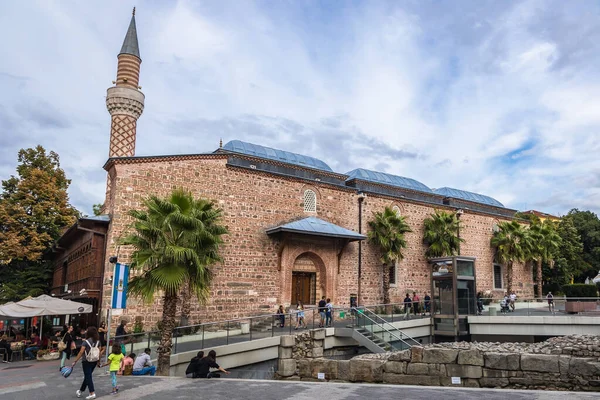 Plovdiv Bulgária Setembro 2021 Mesquita Dzhumaya Parte Histórica Cidade Plovid — Fotografia de Stock