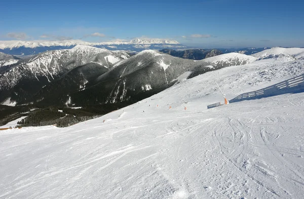 Vista no baixo Tatras — Fotografia de Stock