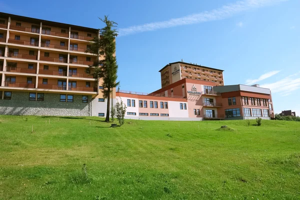 Hotel bellevue i Vysoké Tatry. — Stockfoto