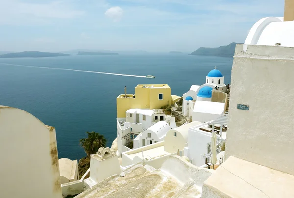 Paisagem na ilha de Santorini . — Fotografia de Stock