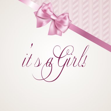 bebek duyuru kartı.