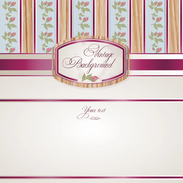 Vintage background — Stock Vector