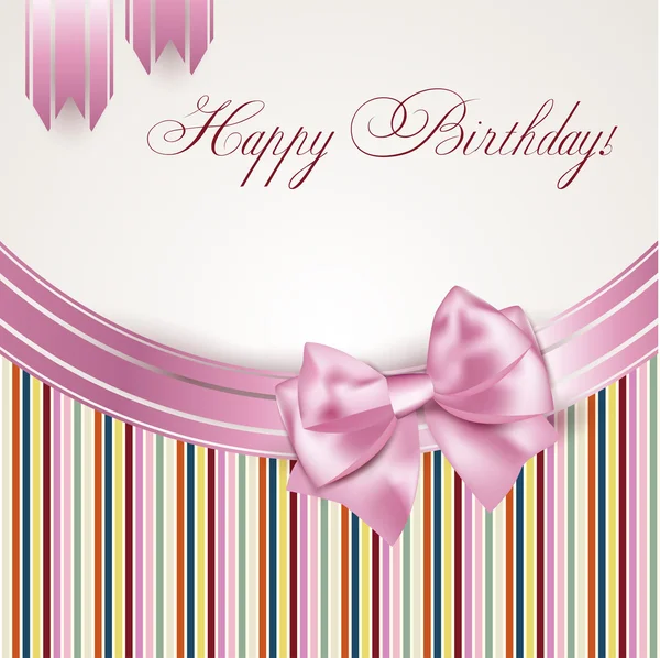 Birthday card — Stock Vector