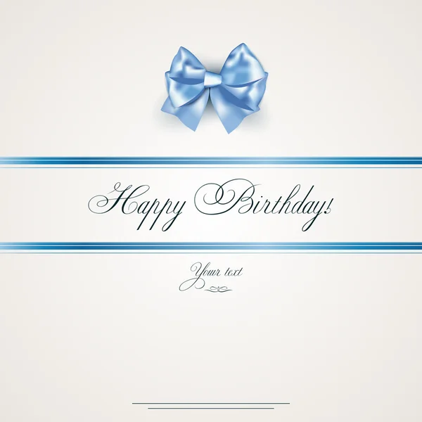 Birthday card — Stock Vector