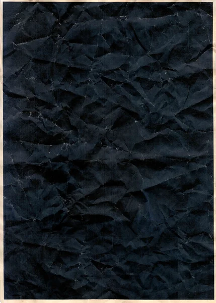 Textura de papel preto velho — Fotografia de Stock