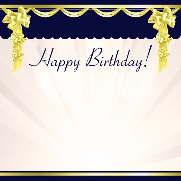 Birthday card — Stock Vector