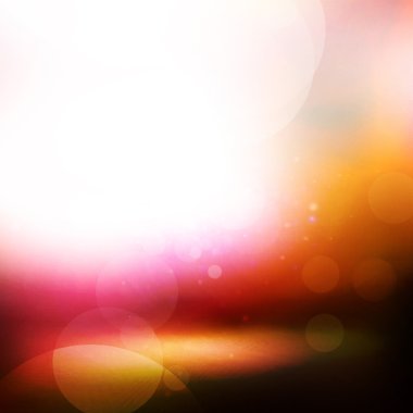 Bokeh ile soyut bulanık arkaplan