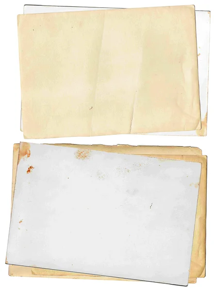 Old papers set — Stock Photo, Image