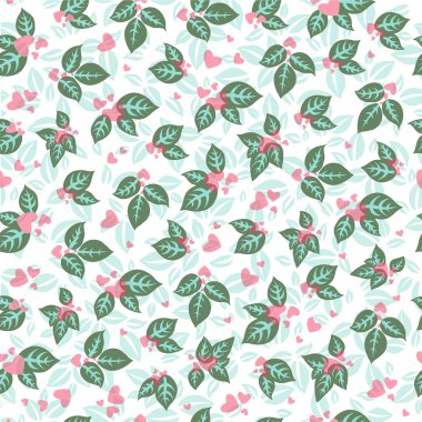 yürekleri Vintage desen