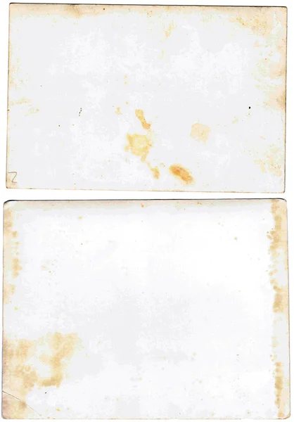 Serie di vari vecchi fogli di carta . — Foto Stock