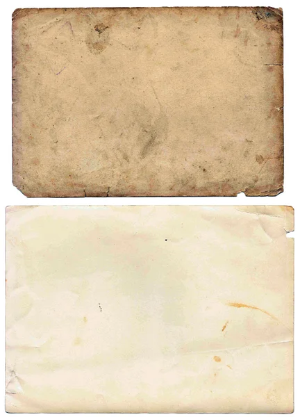 Set of various old paper sheets. — Stock Photo, Image