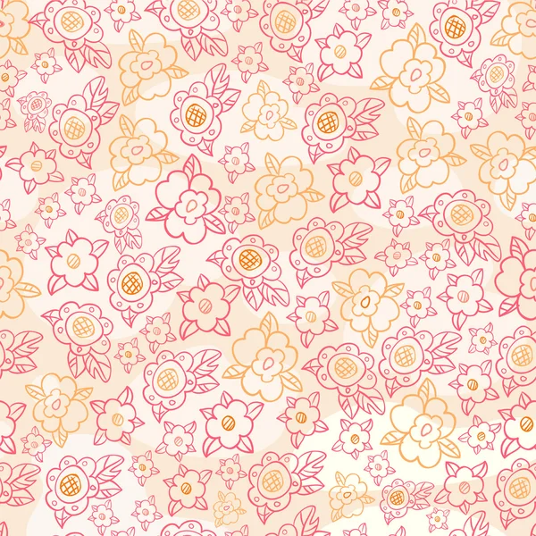 Floral ornamental seamless pattern. — Stock Vector
