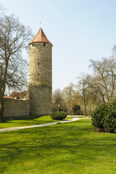 Staden av fritzlar, torn — Stockfoto