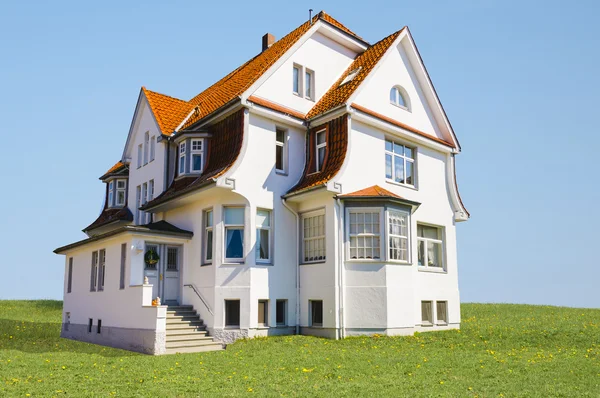 Elegant art nouveau villa — Stock Photo, Image