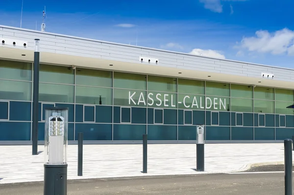 Фасадні регіонального аеропорту Кассель, Німеччина — стокове фото