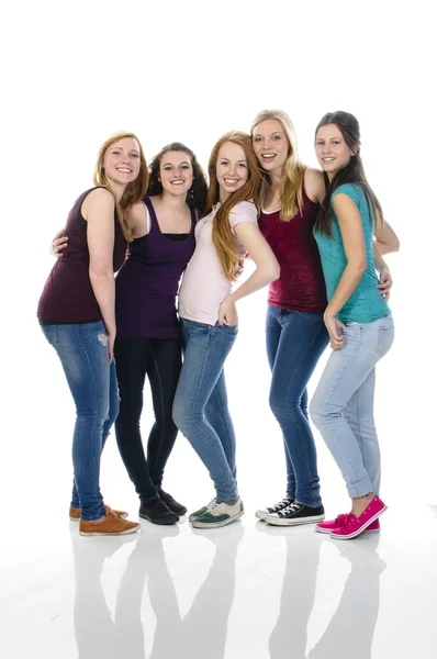 Gruppe von Freundinnen — Stockfoto