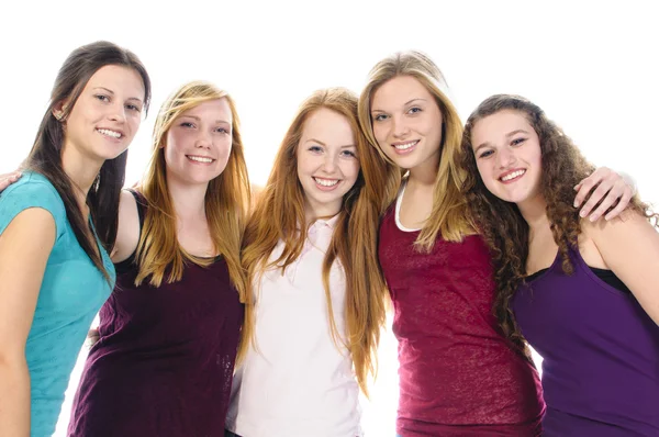 Five Cute Girls — Stock Photo, Image