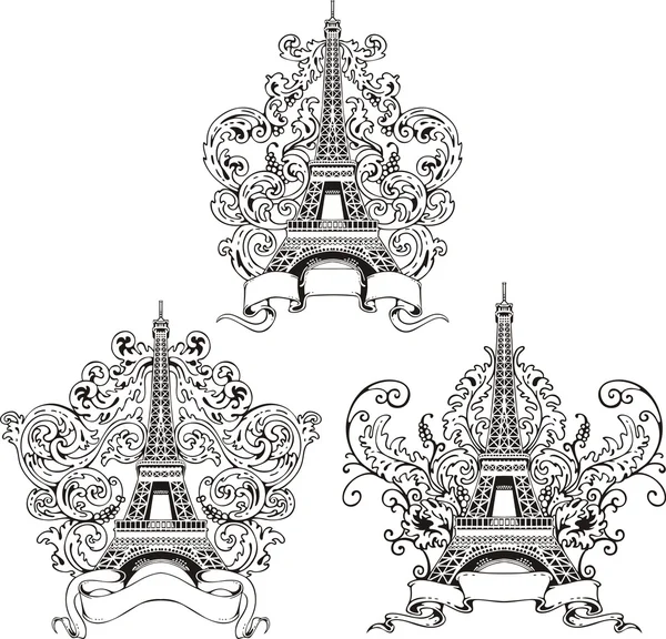 stilize Eyfel Kulesi