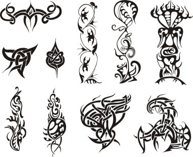 Tribal Dövme desenleri
