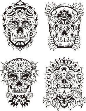 çiçek kafatasları