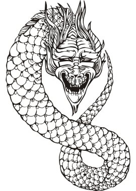 oryantal bacaksız dragon