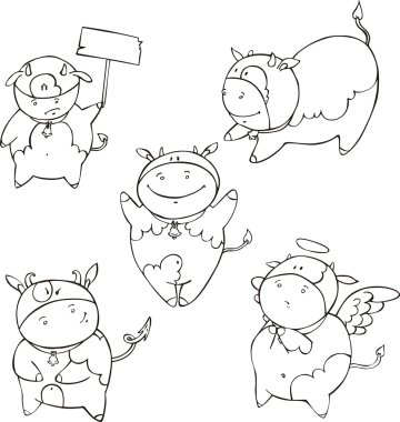 buzağı komik karikatürler