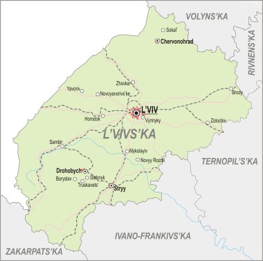 lviv oblast Haritası