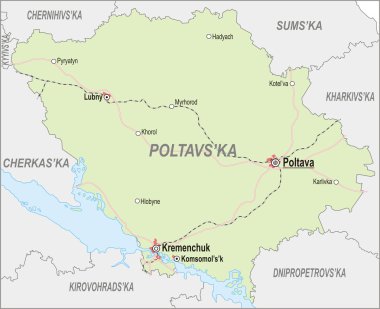 poltava oblast Haritası