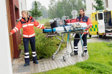 Ambulans sedye ambulans ev ziyareti taşıma